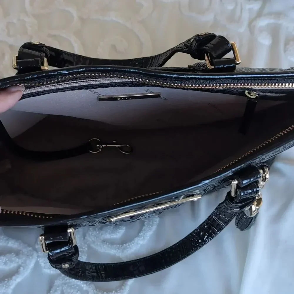 BRAHMIN MINI ASHER ♣️Melbourne Black NWOT